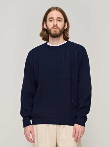 CB Raglan Round Knit Sweater_Navy - CARGOBROS - Modalova