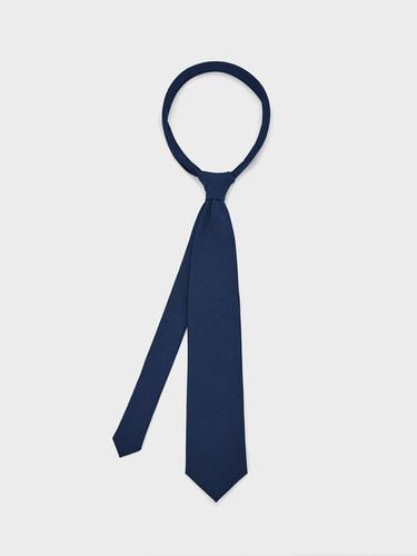 TY Solid Standard Tie_Navy - TLEYOUNG - Modalova