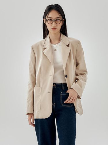 Oversized Cotton Jacket - FRONTROW - Modalova