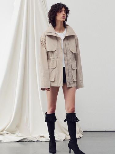 Zipped Safari Jacket - RE RHEE - Modalova