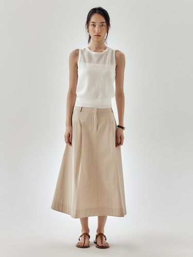 Cotton Flare Skirt - FRONTROW - Modalova