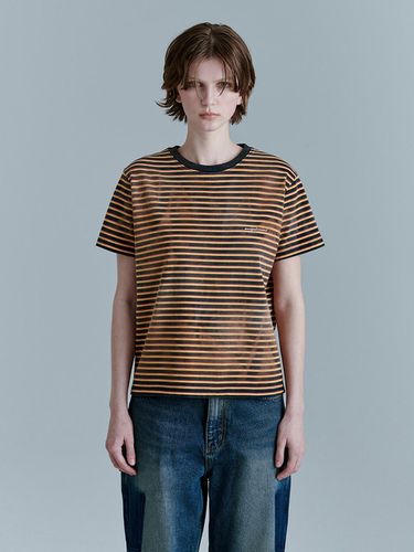 Vintage Washing Stripe T-Shirt () - MARGESHERWOOD - Modalova