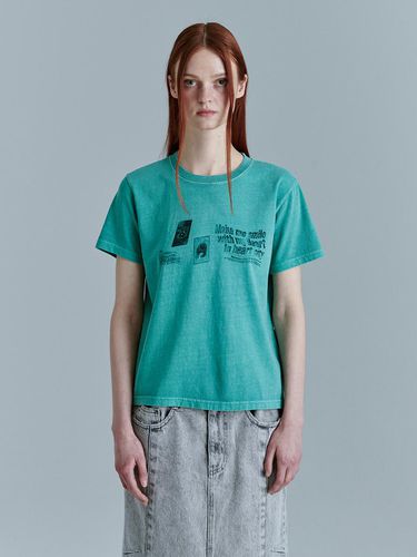 Pigment Essential T-Shirt (Green) - MARGESHERWOOD - Modalova