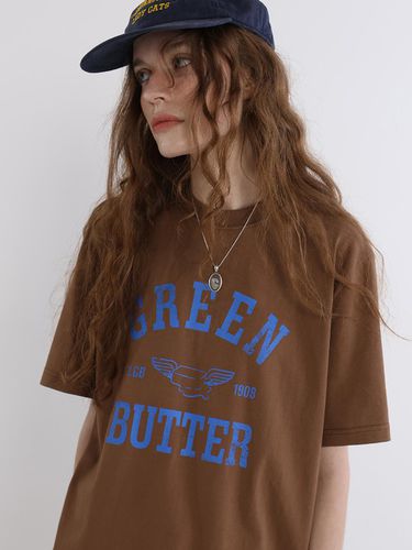 Wing T-shirt_Brown - GREENBUTTER - Modalova