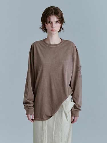 Basic Logo Long Sleeve (Brown) - MARGESHERWOOD - Modalova