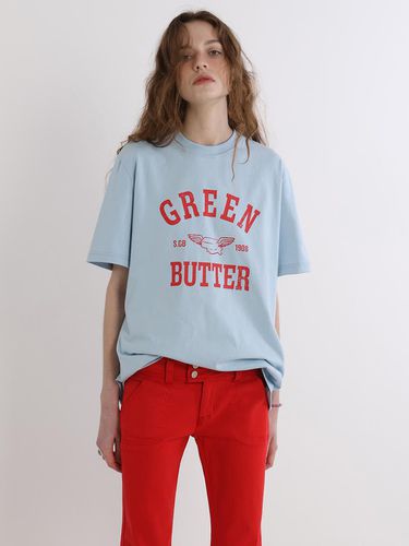 Wing T-shirt_Light Blue - GREENBUTTER - Modalova