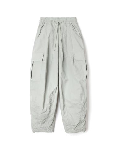 Taslan Cut Detail Cargo Parachute Pants_Grey - INDUST - Modalova