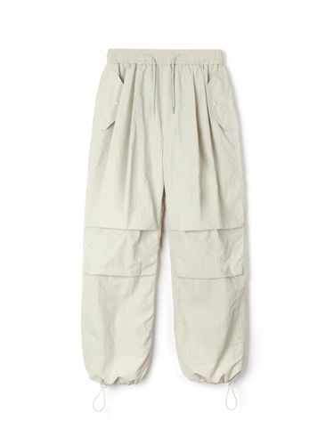 Taslan Two Tuck Pocket Parachute Pants_Beige - INDUST - Modalova