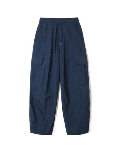 Taslan Cut Detail Cargo Parachute Pants_Navy - INDUST - Modalova