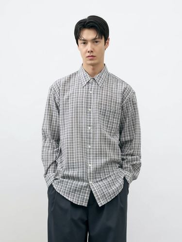 Roy Checkered Shirt_Black - INDUST - Modalova