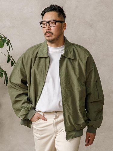 Urban Nylon Oxford Jumper_Khaki - RUGGED HOUSE - Modalova