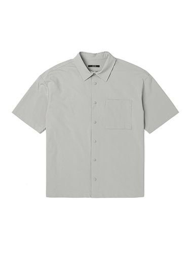 Single Pocket Short Sleeved Shirt _ - ADHOC - Modalova