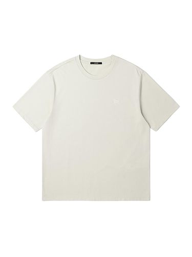 Superior Pima Basic Round T-Shirt _ - ADHOC - Modalova