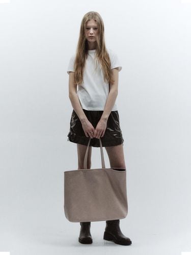 Big Tote Bag_Beige - INSILENCE WOMEN - Modalova