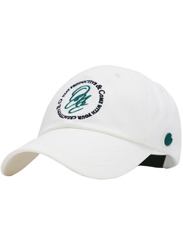 Abiss Once Logo Ball Cap_Cotton White - ONCEMILE - Modalova