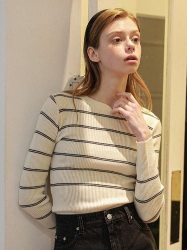 Striped Round Knitwear - LOSSYROW - Modalova