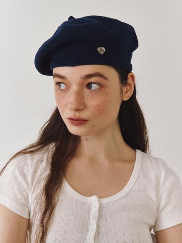 Natural Cotton Beret - OVT-U - Modalova