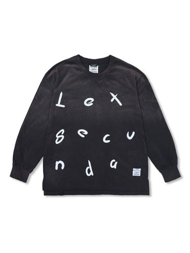 Lexsecunda Vintage-Like Oversized T-shirt_Black - STIGMA - Modalova