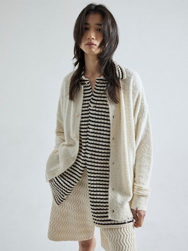 Distressed Round Cardigan - whatever we want - Modalova