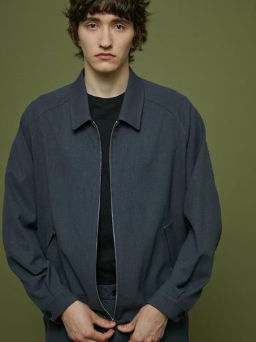 Minimal Work Zip Up Jacket - evener - Modalova