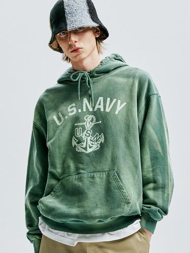 USN VTG Dyeing Hoodie_Dusty Green - KND - Modalova