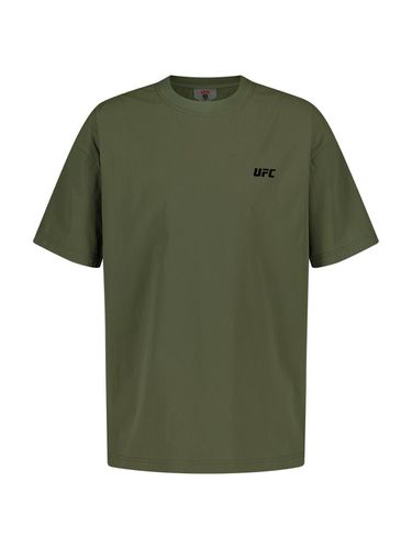 UFC Basic Oversized Fit Piste T-shirt_Khaki - UFCSPORT - Modalova