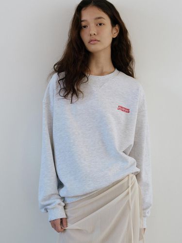 Peace Embroidery Sweatshirt_3 Colors - URAGO - Modalova