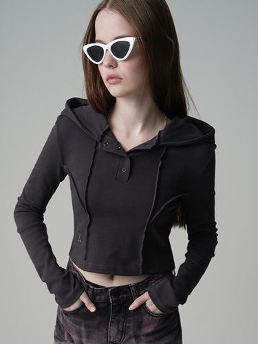 Sasha Triple Hood_Deep Grey - AVANDRESS - Modalova