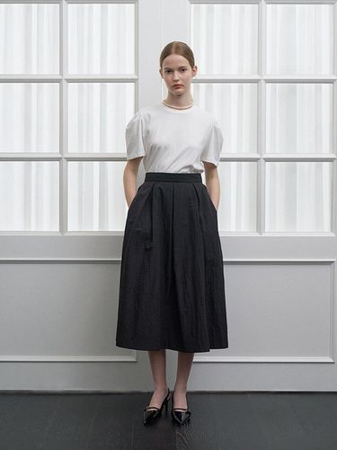 Hive Pleats Skirt - ANGELO BIANCO - Modalova