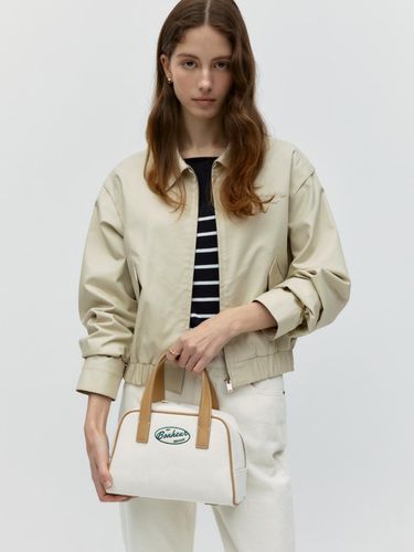 Bowling Canvas Bag (Tote)_Beige - DEPOUND - Modalova