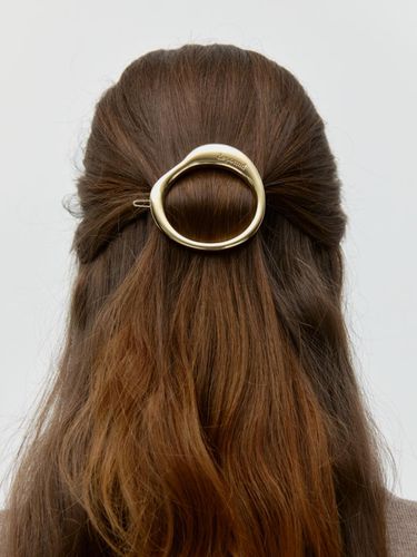 Metal Hair Pin_Gold Satin - DEPOUND - Modalova