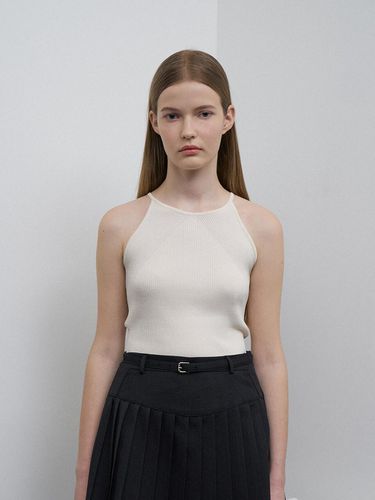 Dita Halter Neck Knit - ANGELO BIANCO - Modalova