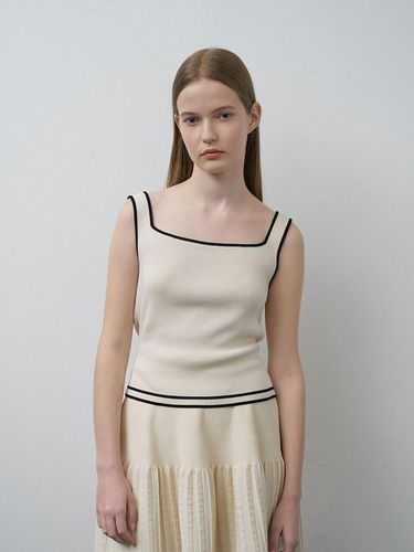 Mary Sleeveless Knit - ANGELO BIANCO - Modalova