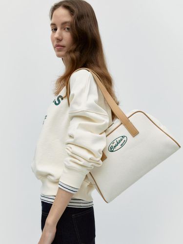 Bowling Canvas Bag (Shoulder)_Beige - DEPOUND - Modalova