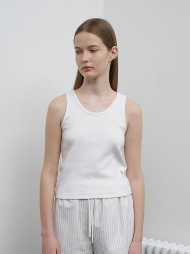 Glenu Sleeveless Top - ANGELO BIANCO - Modalova