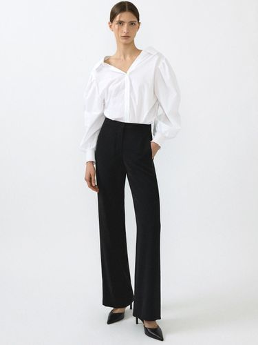 Side Line-Semi Pants_Black - octette - Modalova