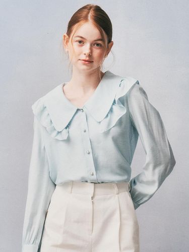 WD_Blue doll collar shirt - We’Dee - Modalova