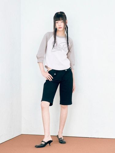 Flap Half Pants_Black - ONSKA - Modalova