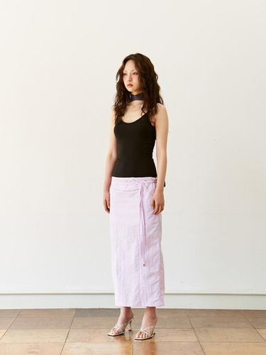 Round String Long Skirt_Pink - ONSKA - Modalova