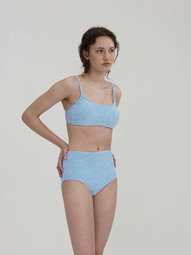 Terry Cotton Bikini - Blue - NOTHING WRITTEN - Modalova