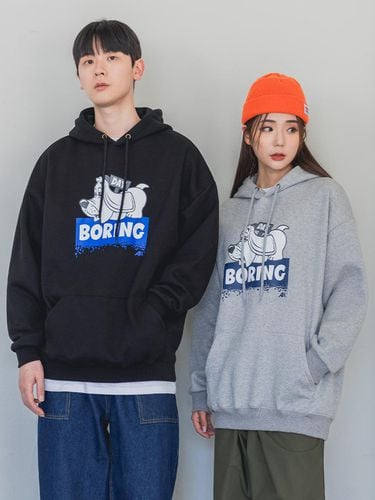 Boring Hound Oversized Fit Hoodie - 3colors - alvinclo - Modalova