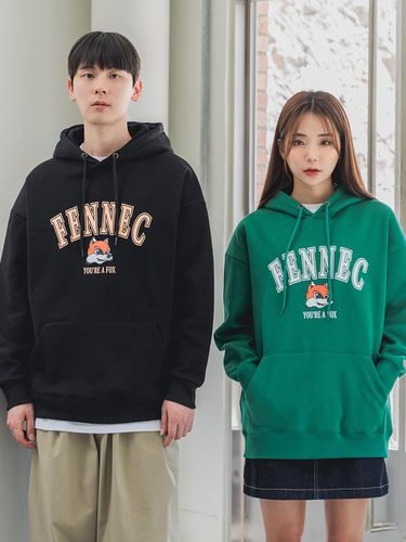 Fennec Oversized Fit Hoodie - 3colors - alvinclo - Modalova