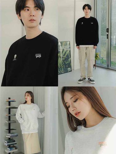 Snow Papa Pocket Oversized Fit Sweatshirt - alvinclo - Modalova