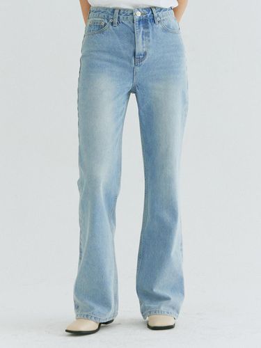 SIWA Washing Slightly Wide Leg Jeans - Blue - FIELD WORKER - Modalova