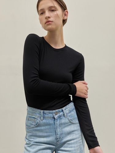 N SIGNATURE BASIC LIGHT SLIM TEE (T-6745) - Atelier Nain - Modalova