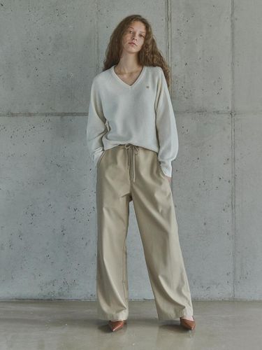 Double Pocket String Relaxed Fit Pants [] - Ihr - Modalova