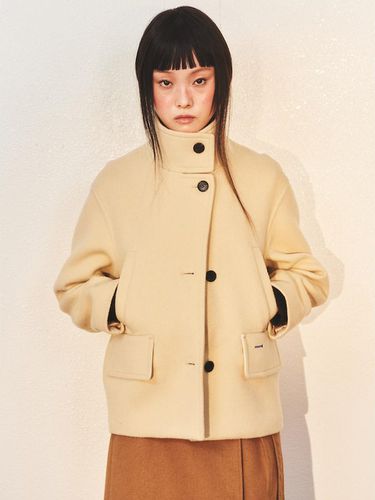 Signature Short Coat - Yellow - kuho plus - Modalova