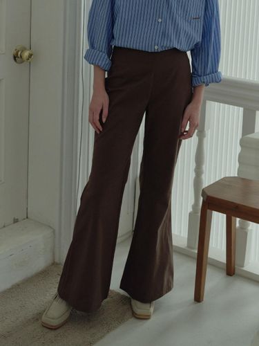 Peny bootcut pants - Brown - ownmood - Modalova