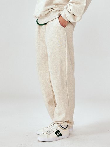 Solid Sweat Jogger Pants - MOMENTISM - Modalova