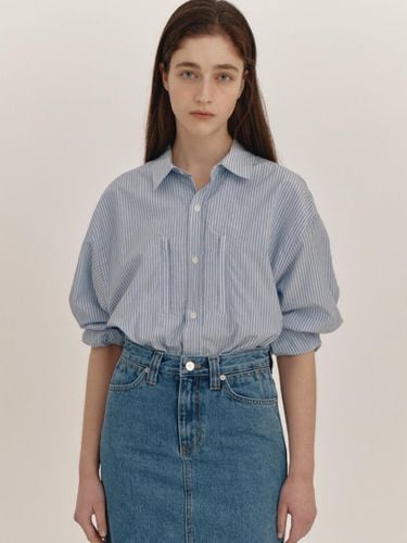 Stripe Pocket Shirt (Blue) - THE RYE - Modalova